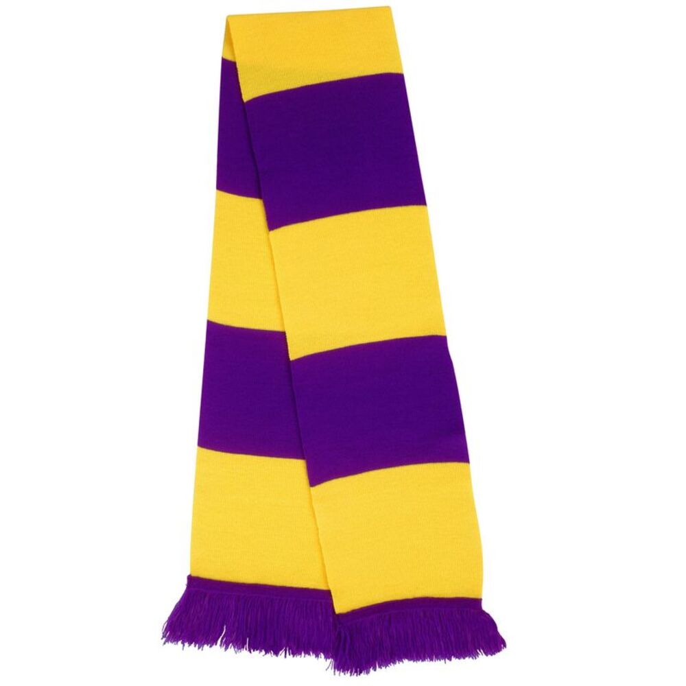 Result Winter Essentials Team Scarf / Purple/Yellow